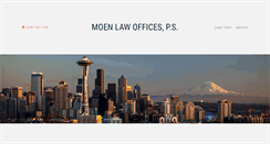 Desktop Screenshot of moenlaw.com